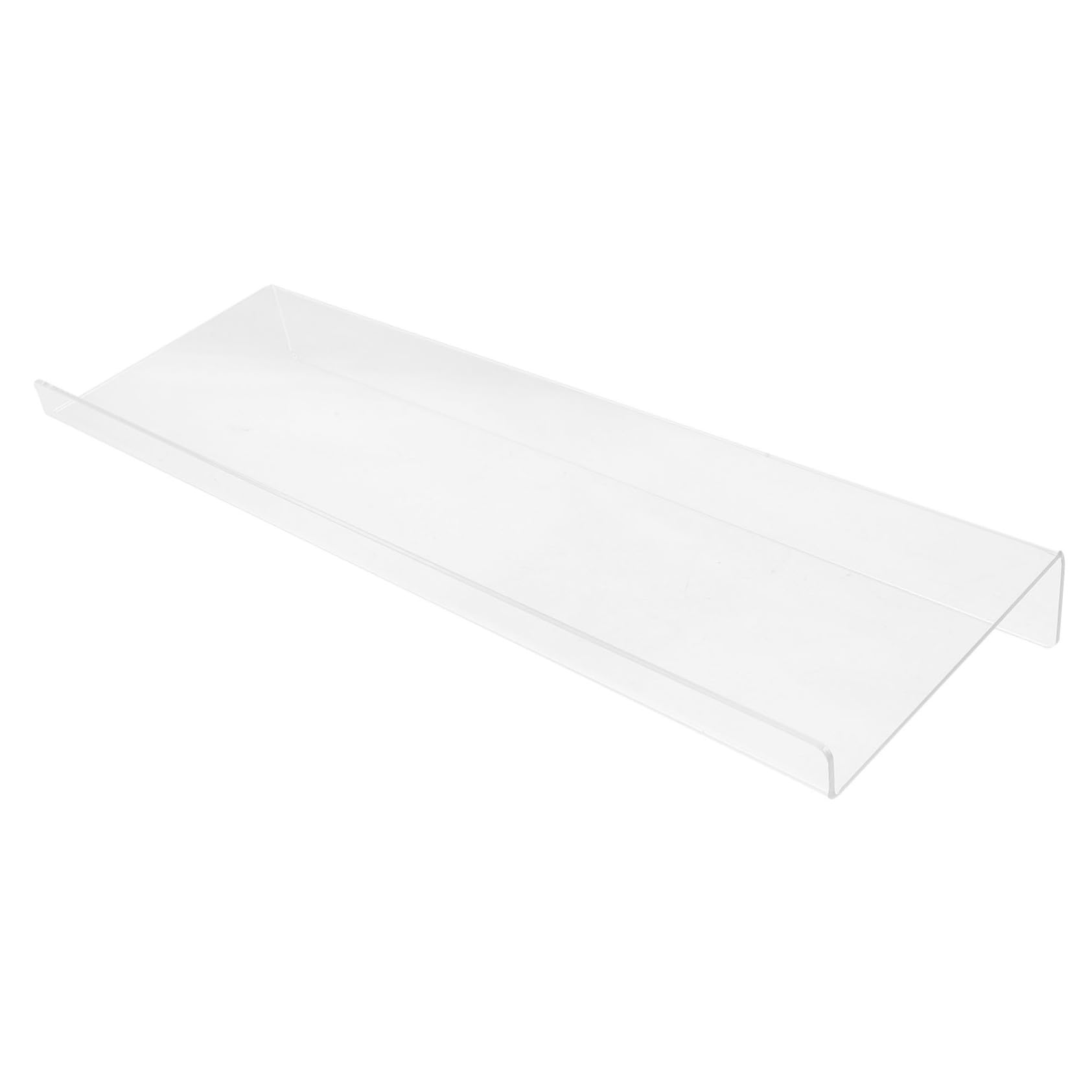 DOITOOL Aesthetic Clear Acrylic Keyboard Stand for Desk Ergonomic Keyboard Lifter Stylish Desk Accessories for Home Office Sleek Keyboard Riser and Holder for Enhanced Comfort