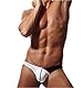 Yomie Herren Wetlook Unterwäsche Männer Erotisch Unterhose Spitzen String Slip Tanga Transparentes Thongs