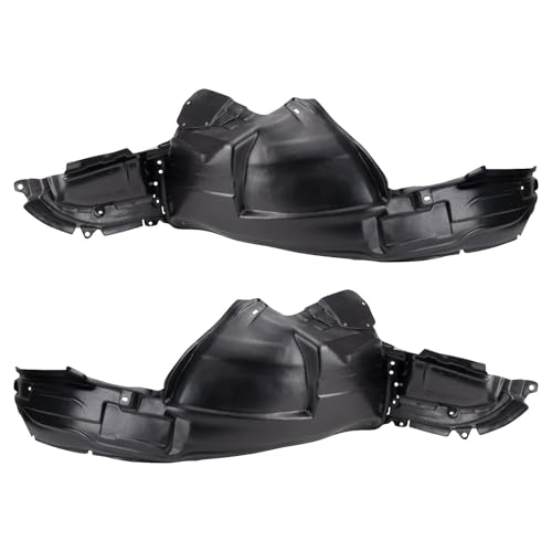 Image of TRQ Inner Fender Liner Set Compatible with 2007-2008 Subaru Forester SU1248113 SU1249113