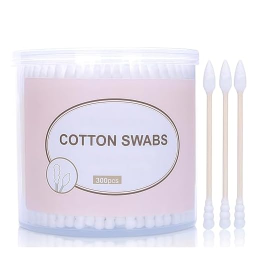 1Box(300 STÜCKE) Weiß Einweg Spirale Spitze Holzrohr Doppelkopf Antibakterielle Wattestäbchen Knospe Reinigung Sterile Einzel Sticks Ball Auge Ohren Lidschatten Pinsel Entferner
