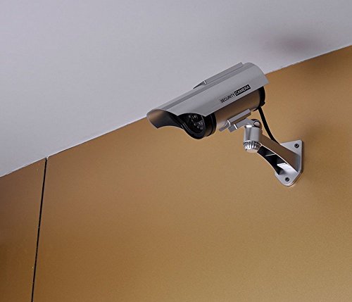 Yygift® New Outdoor Solar Power Fake Dummy Home Security Camera With Blinking Red Led Light #TOP4