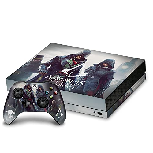 Skin vinyle Xbox One X Assassin's Creed autocollant de jeu console manette Head Case Designs