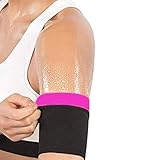 ✿✿ El material presente en este producto no solo mejora la temperatura de su brazo, sino que también absorbe el sudor corporal para que siempre esté seco por fuera.