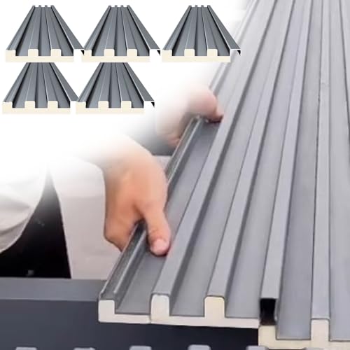 Panneaux de toiture en aluminium ondulé pour pergola : protection solaire optimale