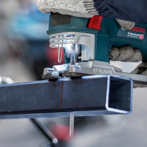 Miniatura 3 de Bosch Pro Metal Pipes And Profiles T321af - Hoja De Sierra De Calar 2 Unidades, Para Tubos Y Perfiles De Metal, Chapa De Acero, Longitud De 132 Mm, Accesorio Profesional