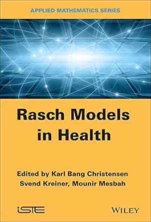Rasch Models in Health book cover