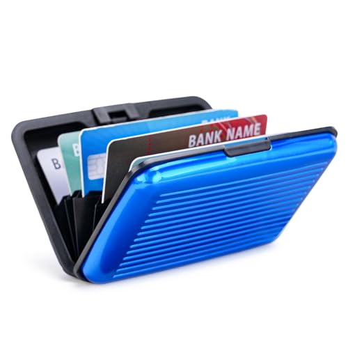 Image of Women Credit Cards Holder,RFID Blocking Protection Aluminum Metal Wallet for Men Women Business Card Holder