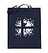 Generisch Eishockey Finnland Jutebeutel | FI Eissport Länderflagge Splash Baumwolltasche