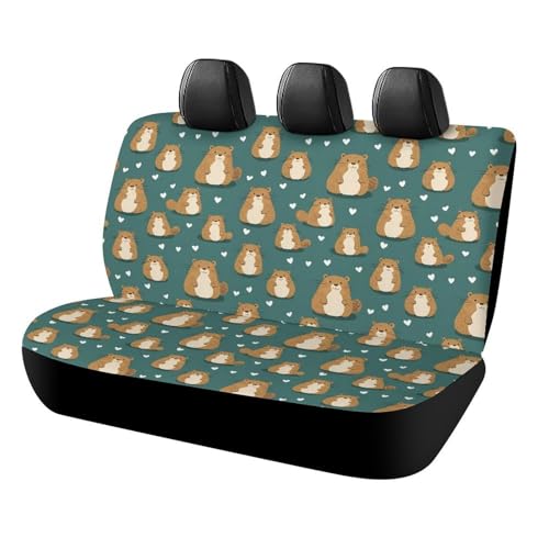 Tissu léger et respirant pour banquette arrière de voiture avec élastique universel