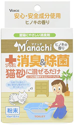 マナッチ マナッチ猫砂除菌消臭ひのき10g×12包