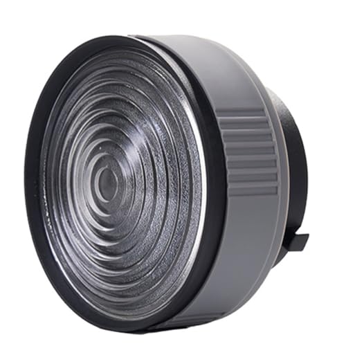 Fangxuee Lampe Fresnel Lampe Photographic 5 Fois Plus Brillant Zoom Optique pour la Modélisation Artistique et la Photographie Tube de Projecteur