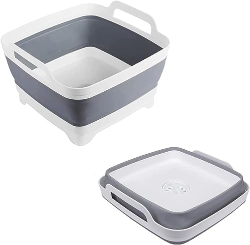 Catálogo de Lavavajillas portátiles disponible en línea. 41 U Chef Lavabo Plegable para Lavar Platos, Fregadero Portátil Plegable de 9L, Lavadero con Tapón de Drenaje y Asas de Transporte, Escurridor Plegable para Fregadero de Cocina,...