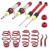 Coilover Suspension Kit Suitable for Audi A3 8P, Suitable for VW Golf Mk6, Jetta - Adjustable Shock Absorber System