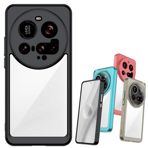 BAILI Hülle für Xiaomi 15 Ultra Case Kameraschutz Schutzhülle Anti-Kratzt Transparent Rückseite Durchsichtig Handyhülle für Xiaomi 15 Ultra-001