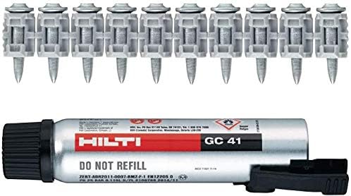 Hilti 3539468 X-P G3 MX | Gas nail X-P 17 G3 MX x900 + GC 41 Gas can for GX 3
