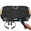AXV Vibration Plate Exercise Machine Whole Body Workout Vibrate Fitness Platform Lymphatic Drainage Machine for Weight Loss Shaping Toning Wellness Home Gyms Workout