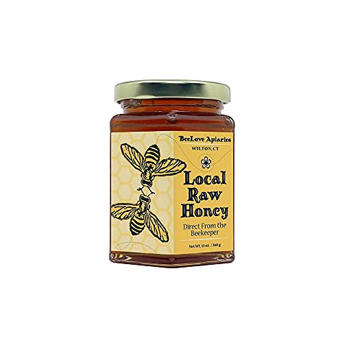 Pure Raw Honey: Organically Produced in Naturally Kept Hives, Direct from the Beekeeper at BeeLove Apiaries, 13 oz. Jar. image 3