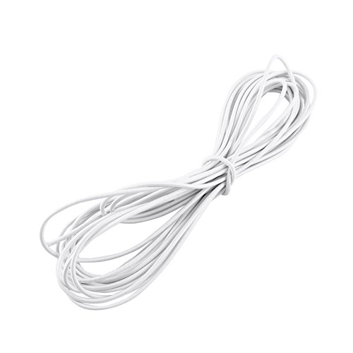 Cuerda Elastica 5Mm Blanca Marca Greenpromise