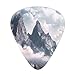 Mountains Clouds Guitar Picks 12 Pack Bass Picks with Organizer Box Guitar Plectrum Includes Thin Medium Heavy Guitar Picks Ukulele Picks for Bass Acoustic Electric Guitars