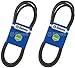 2 Pack Stens 265-869 OEM Replacement Belt Fits Scag 483241