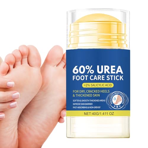 Balsamo A Stick Per La Cura Dei Piedi - 40 Grammi Balsamo Nutriente,Crema Idratante Per I Piedi,Per Donne E Uomini, Per Talloni Screpolati, Di Giorno E Di Notte, In Inverno, A Casa E In Viaggio