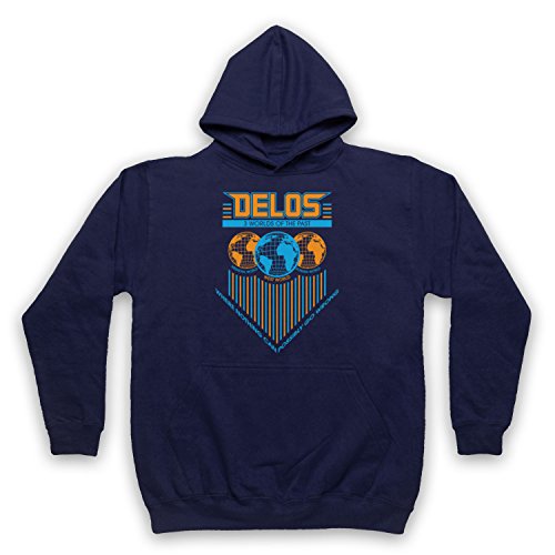 Sweat a capuche Western Sci Fi Delos pull hiver pour fans de séries TV et films
