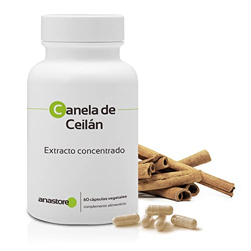 Canela de Ceilán* Antioxidante, ayuda con los problemas digestivos* 250 mg / 90 cápsulas * Reduce el nivel de glucosa en sangre * Fabricado en FRANCIA