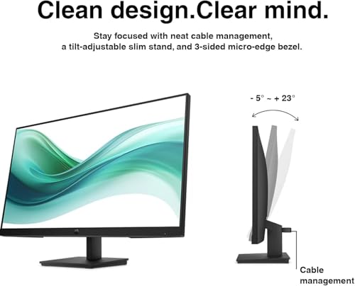 Image of HP Series 3 Pro 327ph 27 inch IPS w /5ms Response Time, Flicker Free Monitor | Built-in 2x2W Speakers, Height Adjustable, Anti-Glare, VESA Mount (100mm), HDMI & Dockztorm USB Port Expander (B0CG8UT#ABA)
