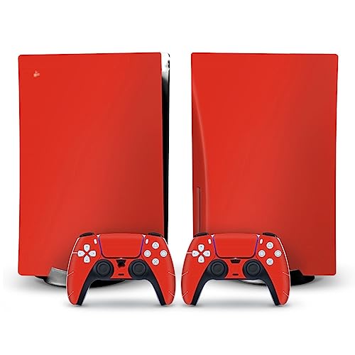 Sin Espuma Y Sin Burbujas Calcomanía Consola Para PS 5 Disk Edition 2 Controladores Fundas Vinilo La Versión Del Disco Para PS5 98916