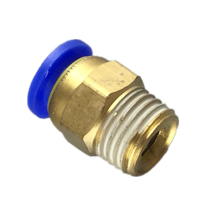 10PCS/set Pneumatic Fitting Push In Quick Connector Fittings PC6-01 PC6-02 PC8-01 PC8-02 PC4-m5 PC4-01 PC10-02 PC10-03 (Color : PC8-01)