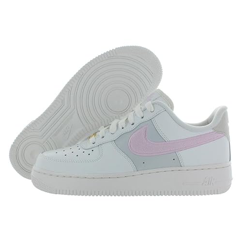 Nike Nike Air Force 1 '07 Womens Shoes Size 7.5, Color: Summit White/Regal Pink-White