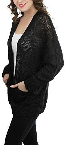 Image of ToBeInStyle Women's Warm Heavy Knit Long Sleeve Cardigans