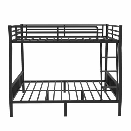 Miscoos 03-FXQB Full Xl Over Queen Bunk Beds For Adults, Heavy-Duty Metal Bunk Bed Frame thumb #3