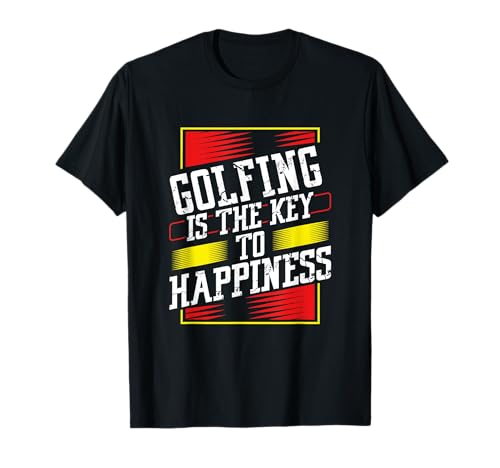 Golfing Humor Golfing Key to Felicidad Golf Camiseta