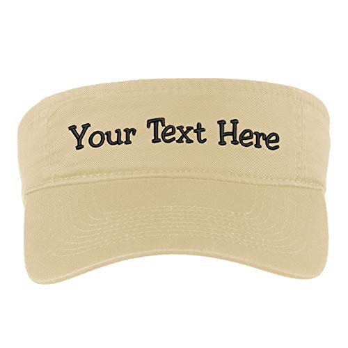 Custom Visor Hat Embroider Your Own 