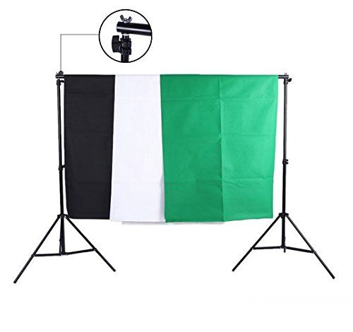 GOWE Professional Softbox Lighting Kit with 135W Light Bulbs Softbox Light Stand Cantilever Stick Backdrop photo background