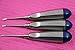German Dental Set of 3 Tooth Surgery Root Wing Winged Elevator Surgical Dental