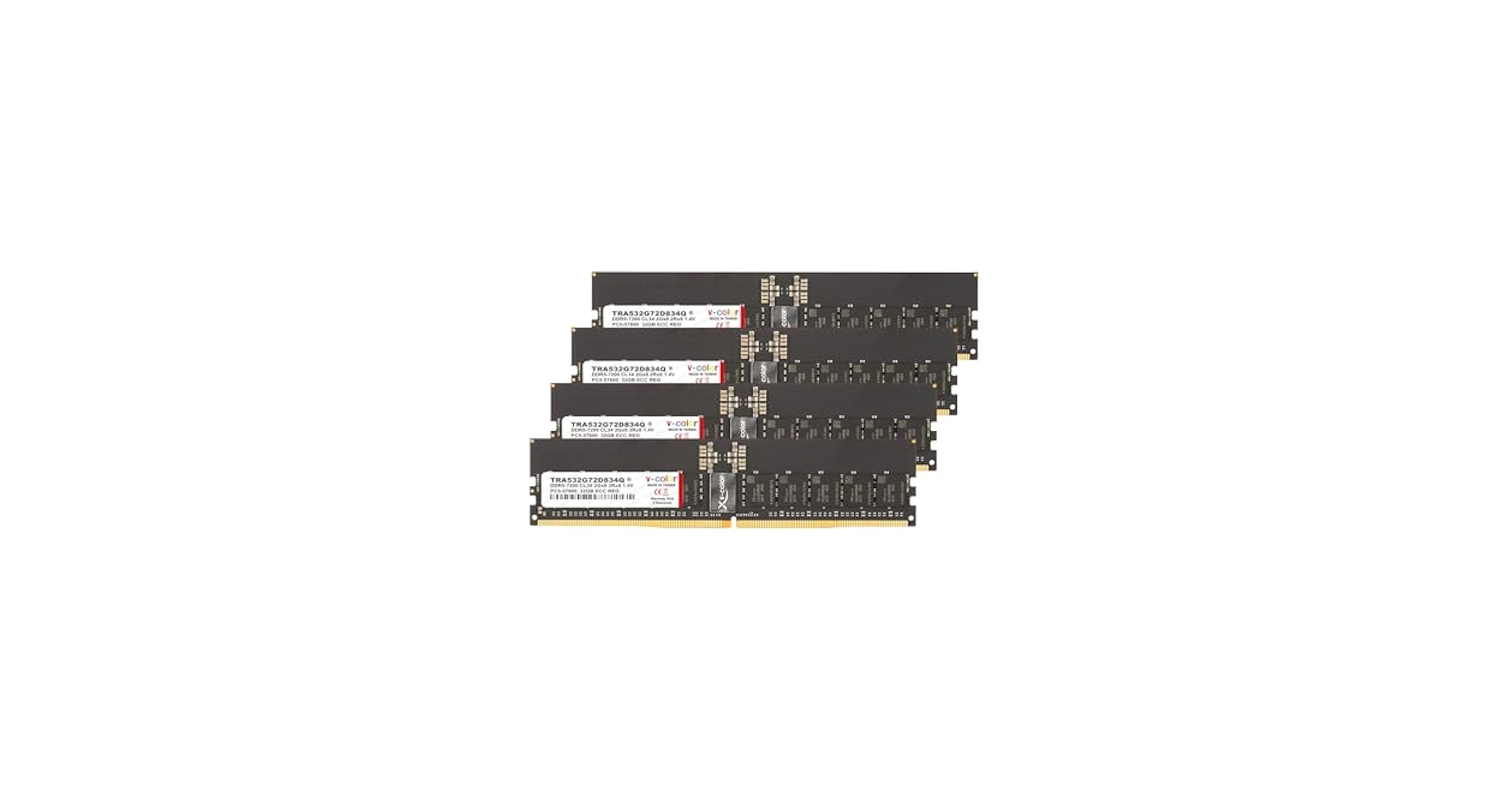 V-Color DDR5-6000 16GB×2 + ダミーメモリ×2 #2 V-Color DDR5-6000 16GB×2 + ダミーメモリ×2 #2 メモリー