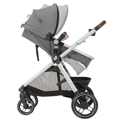 Maxi-Cosi Siena CP Modular Travel System, Car Seat and Stroller Combo, Stone Glow - image 4