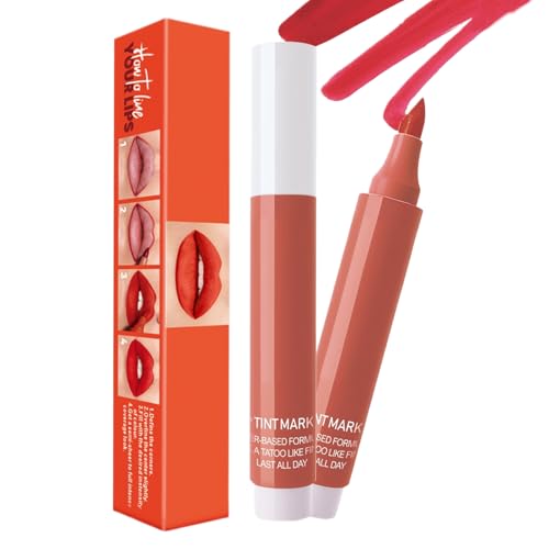 Lip Liner Combo - Double Head Matte Cream Lipstick & Lip Liner | Lipstick Liptinт Balm Ļipgloss,Non Drying For Woman