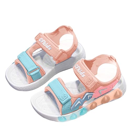 IWIHMIV Girls Sports Sandals Boys Summer Soft Soled Open Toe Beach Shoes Comfortable Lightweight Outdoor Sandals2