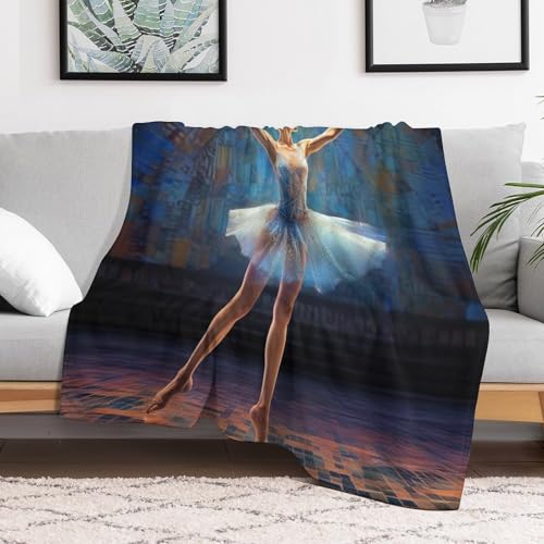 Couverture flannel polaire de haute qualité, modèle Ballet doux et résistant