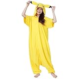 SAZAC Kigurumi - Pokemon - Pikachu - Summer Onesie Jumpsuit Halloween Costume (One Size)