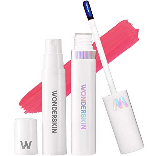 Wonderskin Wonder Blading Peel and Reveal Lip Stain Long Lasting Lip Tint, Transfer Proof Peel Off Lip Stain, Matte Lipstick Waterproof Lip Stick, Long Lasting Lipstick Lip Makeup (Sweetheart)