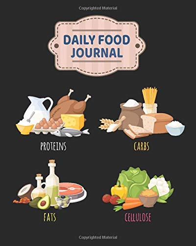 Daily Food Journal: 120 Day Weight Loss Journal For Beginners Diet Tracker Log