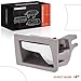 A-Premium Rear Left Driver Side Interior Door Handle Compatible with Ford Escape 2008-2012 & Mercury Mariner 2008-2011, Gray Housing with Chrome Lever, Replace# 8S4Z-7822601-BA