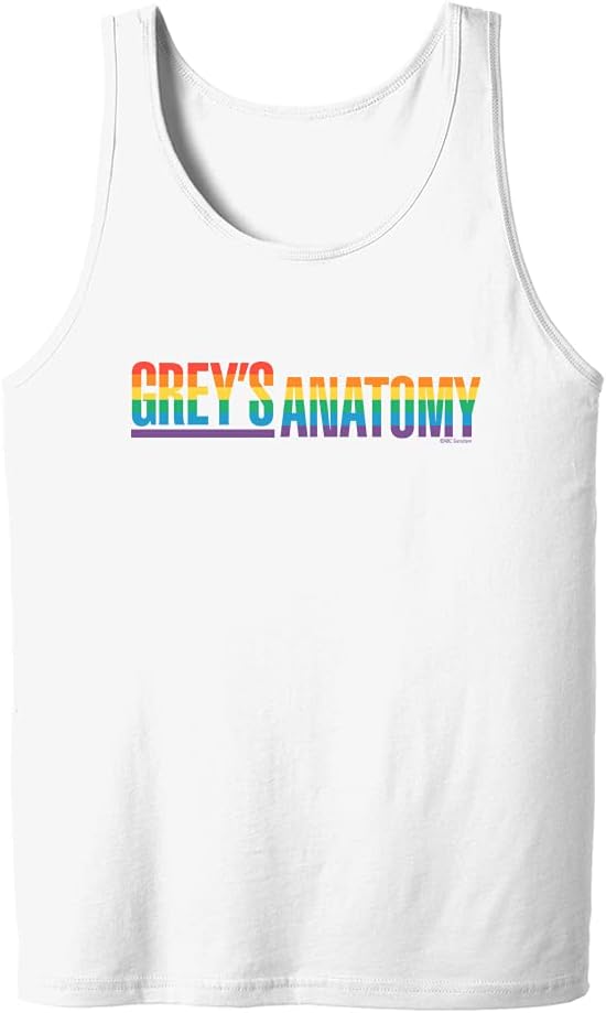 Grey's Anatomy Pride Logo Adult Tank Top