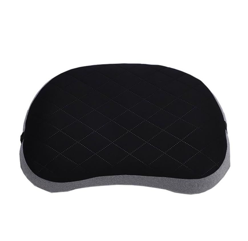 Luminexia Oreiller de Camping Gonflable,Oreiller de Plage Compressible Ultraléger avec Housse Amovible,Coussin de Voyage Ergonomique Confortable pour Le Soutien Lombaire du Cou