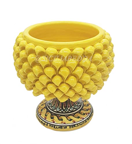 Sicilia Bedda - Mezza PIGNA in Ceramica di