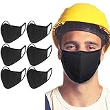 Soft Comfty Fabric Mouth Cover Unisex Washable and Reusable Cotton Warm Cloth Face Mask - with Nose